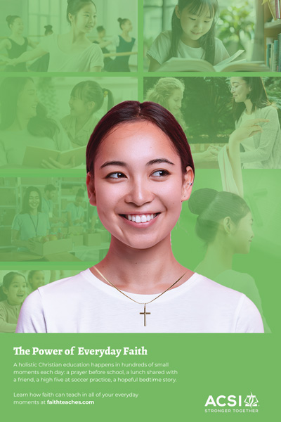 Faith Teaches Poster