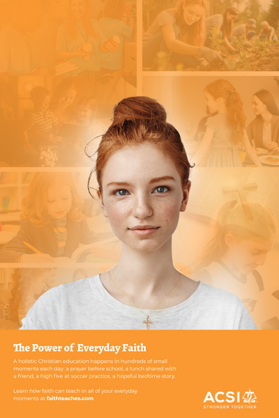 Faith Teaches Poster