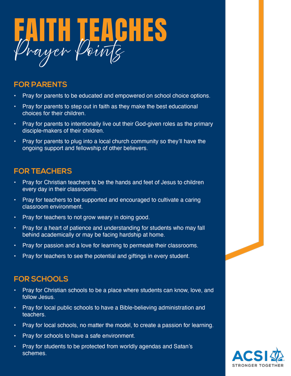 Prayer Points