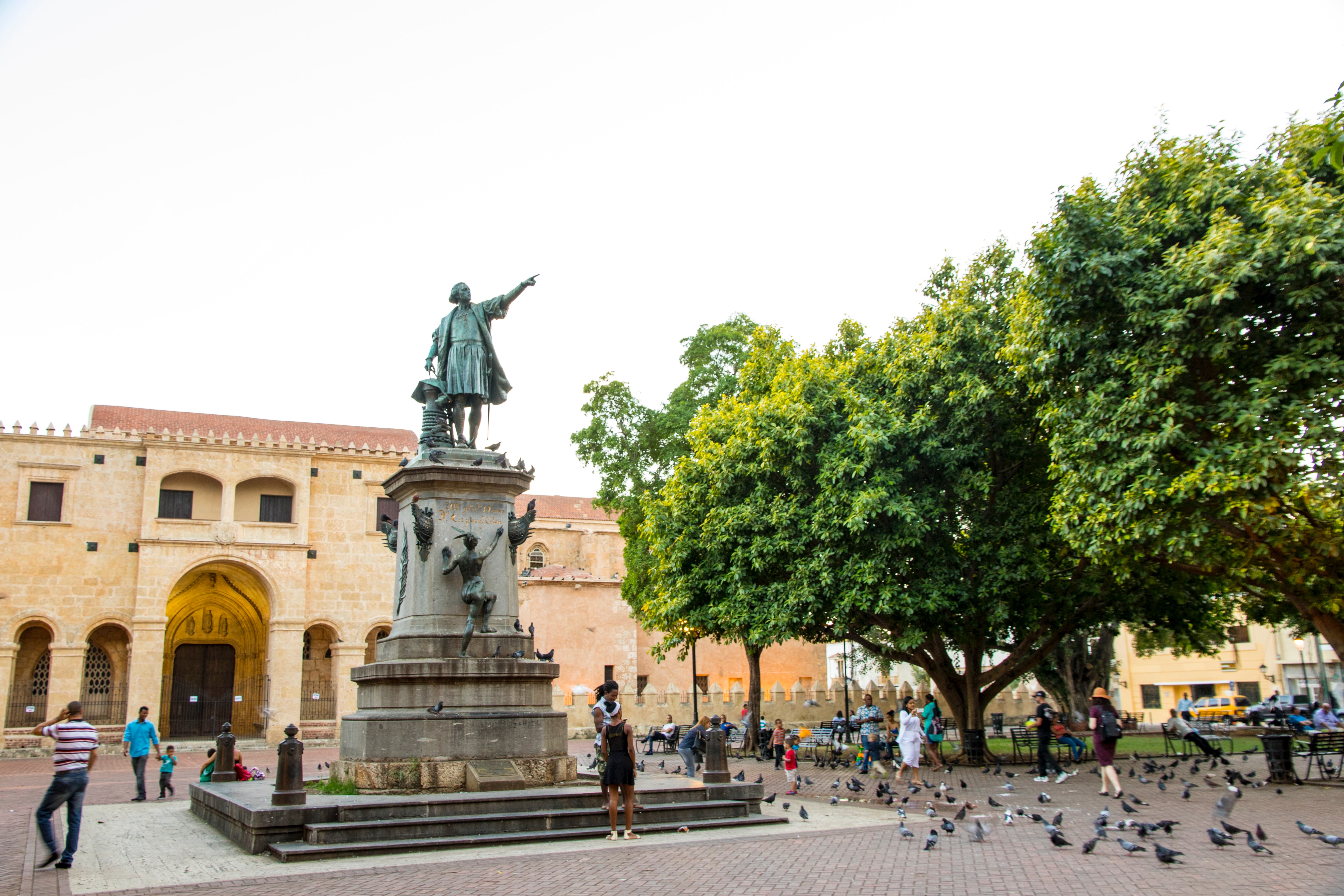 Dominican Republic-Santo Domingo-Christopher Columbus Statue