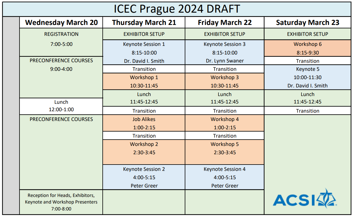 ICEC Europe 2024-Prague | ACSI ICEC Europe 2024-Prague | ACSI