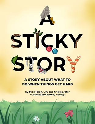 A- Sticky Story Cover