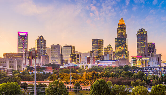 Charlotte skyline