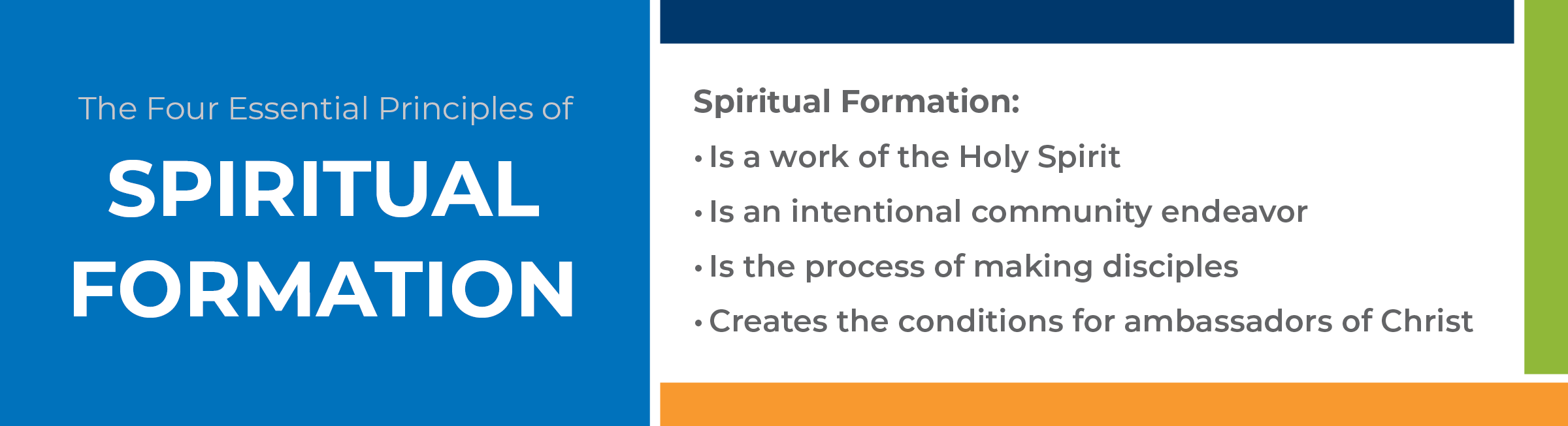 4 Principles of Spiritual Formation