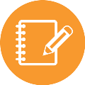 SA Creative Writing Icon-Orange